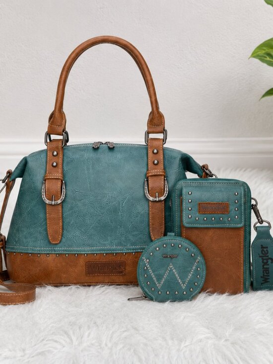 Wrangler Handbags - Wrangler 3-Piece Doctor Bag Set – NWT